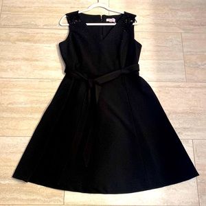 Calvin Klein Black Midi Dress